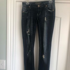 Long, Low rise, Skinny Jeans